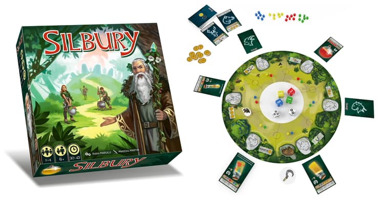 Boîte du jeu : Silbury
