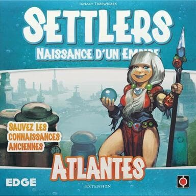 Boîte du jeu : Settlers - Naissance d'un Empire - Extension "Atlantes"