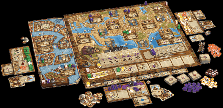 Boîte du jeu : The Voyages of Marco Polo: Agents of Venice