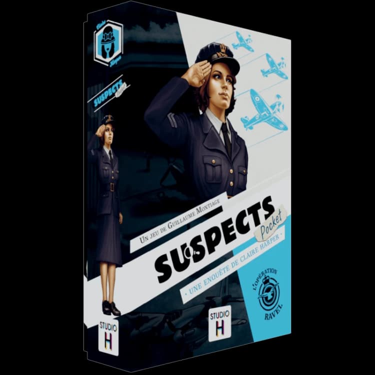 Boîte du jeu : Suspects Pocket : L'Opération Ravel