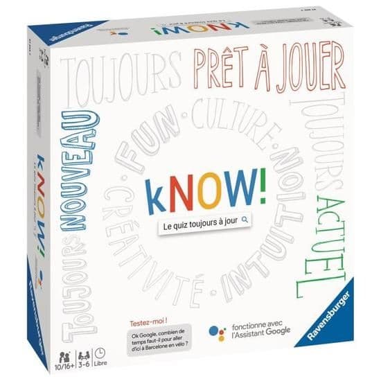 Boîte du jeu : Know