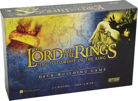 Boîte du jeu : Lord of the Rings: The Fellowship of the Ring Deck-Building Game