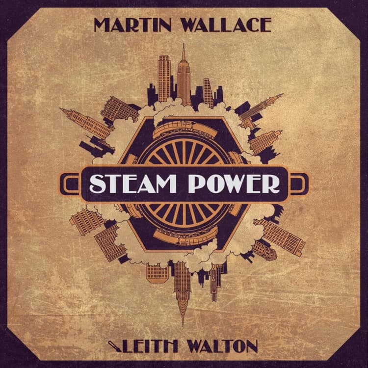 Boîte du jeu : steam power : deluxe edition