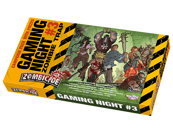 Boîte du jeu : Zombicide Gaming Night #3 : Piège à Zombies