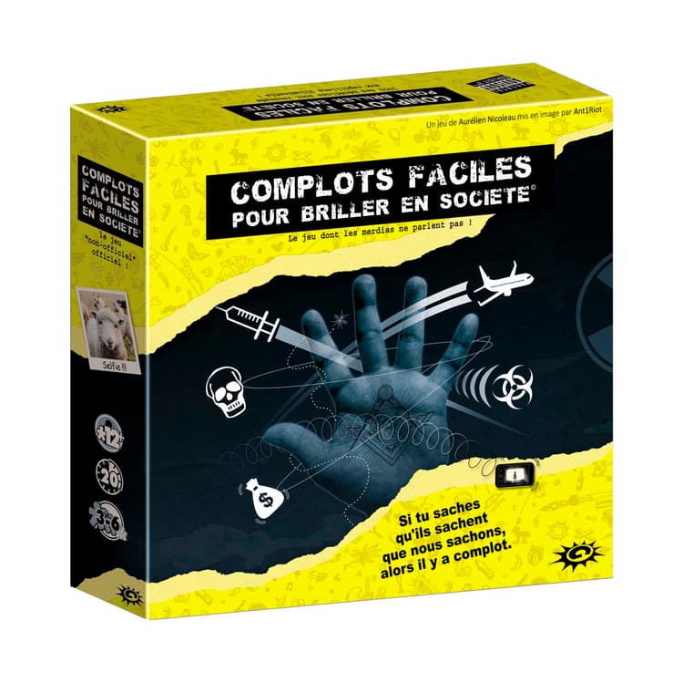 Boîte du jeu : Complots Faciles pour Briller en Société