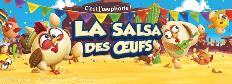 Boîte du jeu : La salsa des oeufs