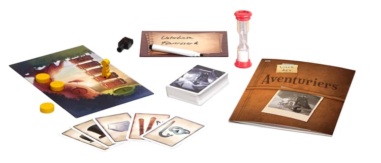 Boîte du jeu : CLUB DES AVENTURIERS