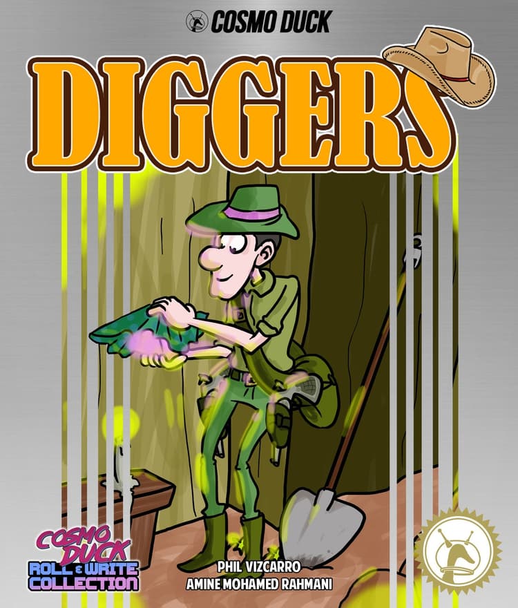 Boîte du jeu : Diggers
