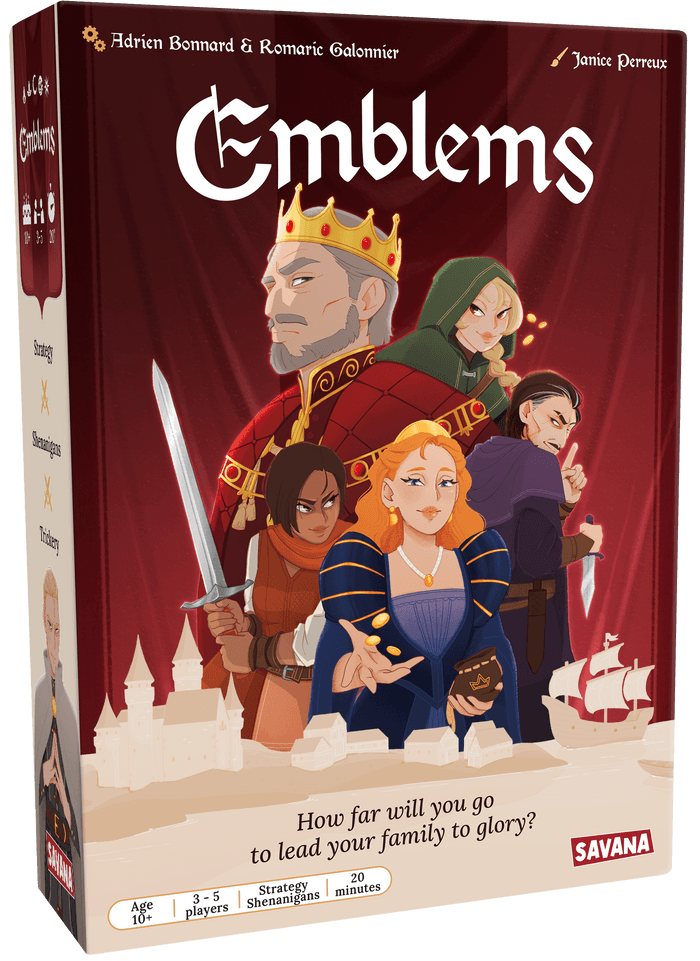 Boîte du jeu : Emblems