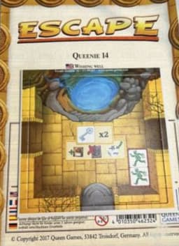 Couverture de Escape : The Curse of the Temple - Queenie 14 : Wishing well