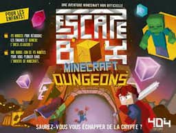 Couverture de Escape Box : Minecraft Dungeons