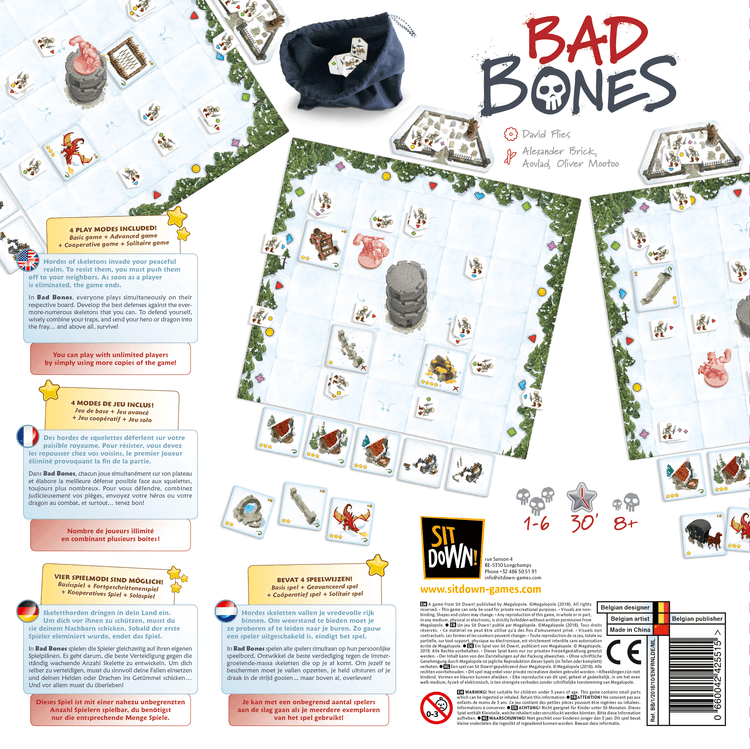 Boîte du jeu : Bad Bones
