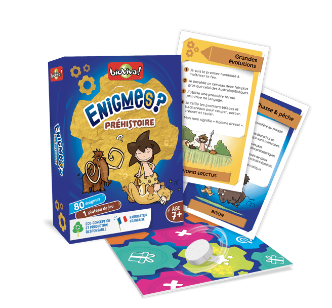 Boîte du jeu : Enigmes - Préhistoire