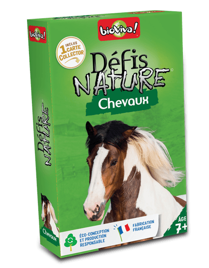 Boîte du jeu : Défis Nature Chevaux