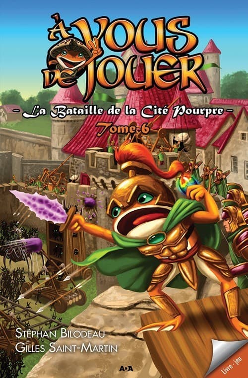 Boîte du jeu : La bataille de la cité pourpre - Tome 6