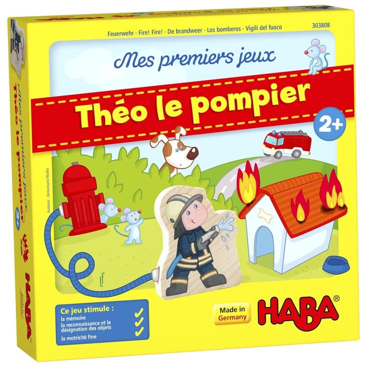 Boîte du jeu : Théo le Pompier