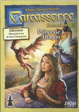 Couverture de Carcassonne - Extension 3 : Princesse & Dragon