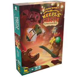 Couverture de Meeple Circus : The Wild Animal & Aerial Show