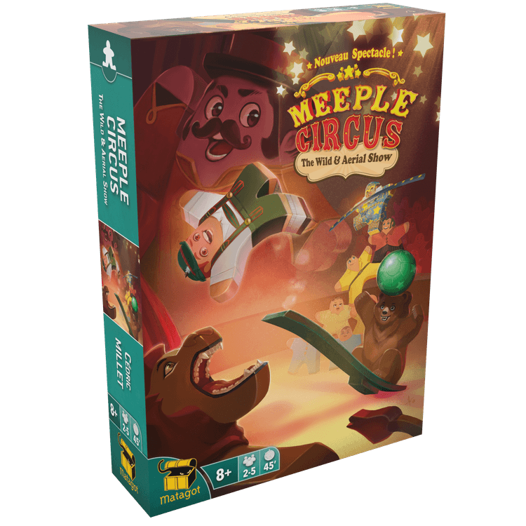Boîte du jeu : Meeple Circus : The Wild Animal & Aerial Show