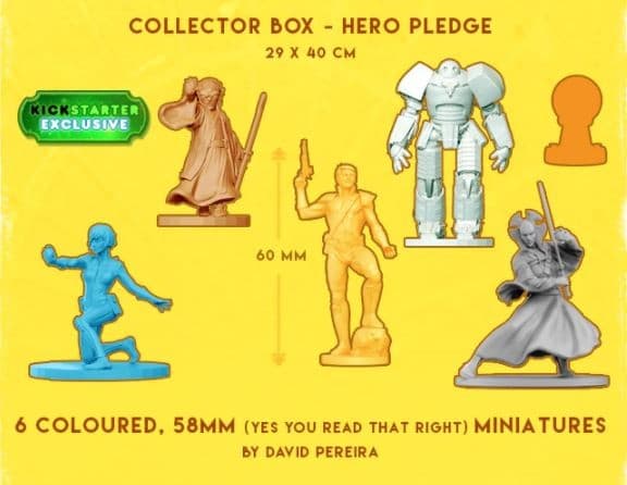 Boîte du jeu : Rising 5 - Runes of Asteros (Kickstarter exclusive)