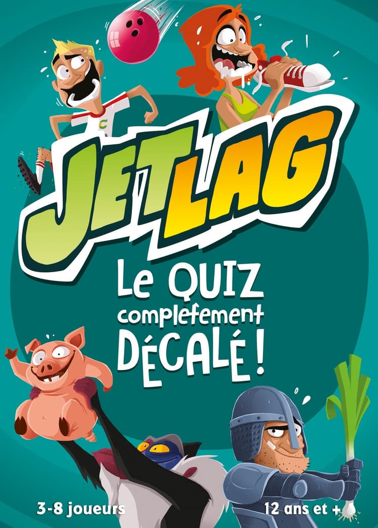 Boîte du jeu : Jetlag