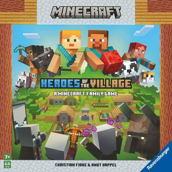Boîte du jeu : Minecraft Junior - Heroes of the Village