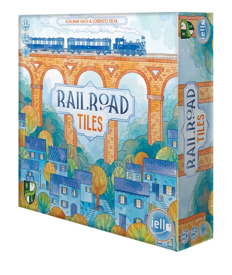 Boîte du jeu : Railroad Tiles
