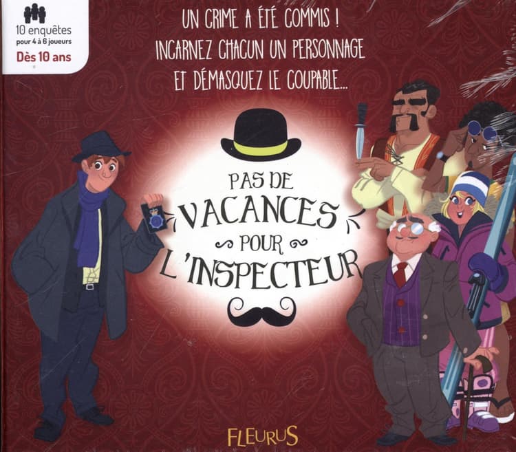 Boîte du jeu : Pas de Vacances pour l'Inspecteur