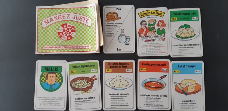 Boîte du jeu : Mangez juste