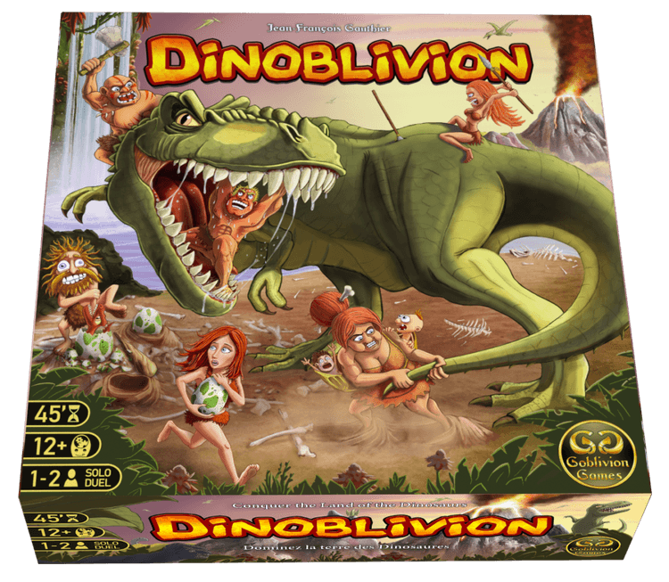 Boîte du jeu : Dinoblivion