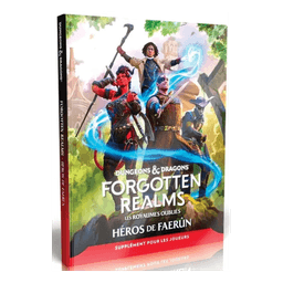 Couverture de Dungeons & Dragons 5 : Les Royaumes Oubliés - Héros de Faerûn