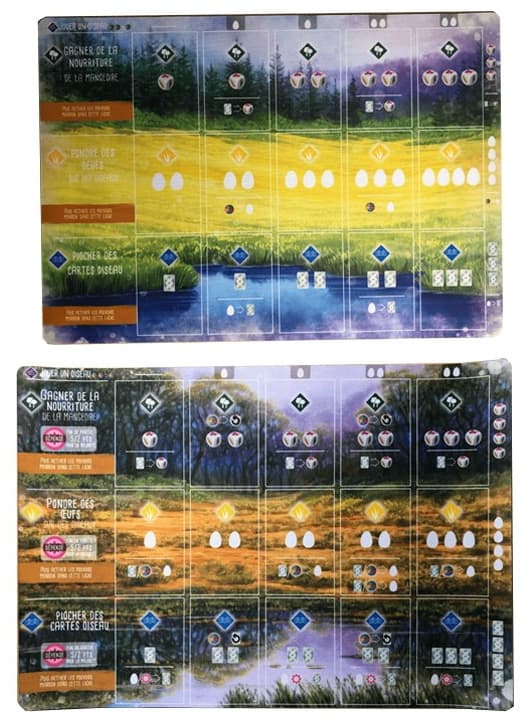 Boîte du jeu : Wingspan - Extension "Tapis de Jeu 'Double-Face' en Néoprène"