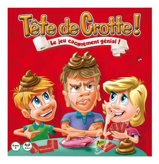 Boîte du jeu : TETE DE CROTTE !