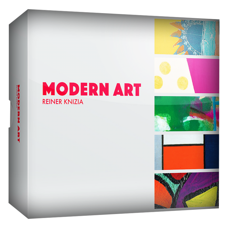 Boîte du jeu : Modern Art