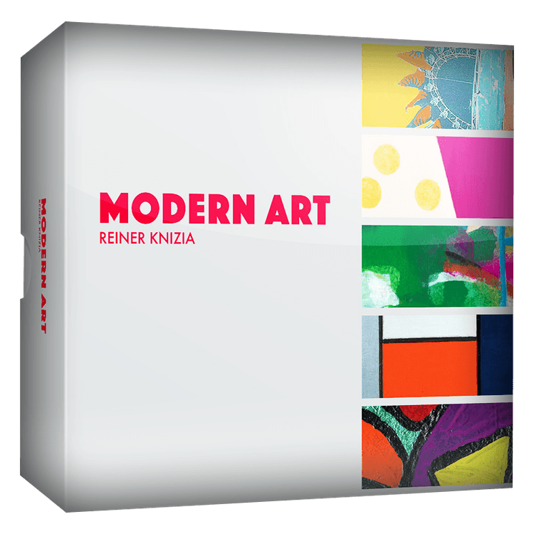 Boîte du jeu : Modern Art