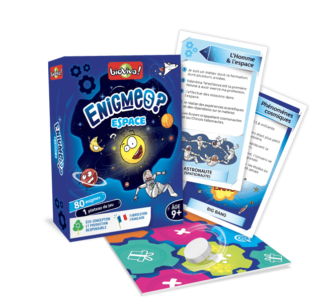 Boîte du jeu : Enigmes - Espace