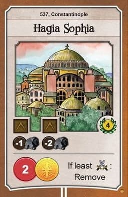 Couverture de Nations - Carte promotionnelle 'Hagia Sophia'