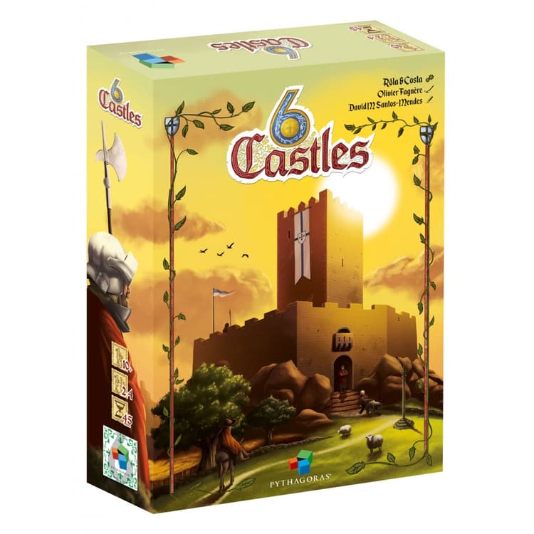 Boîte du jeu : 6 castelos
