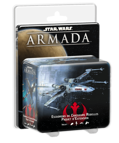 Boîte du jeu : Star Wars Armada : Escadrons de Chasseurs Rebelles