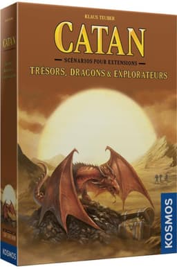 Couverture de Catan : Trésors, Dragons & Explorateurs
