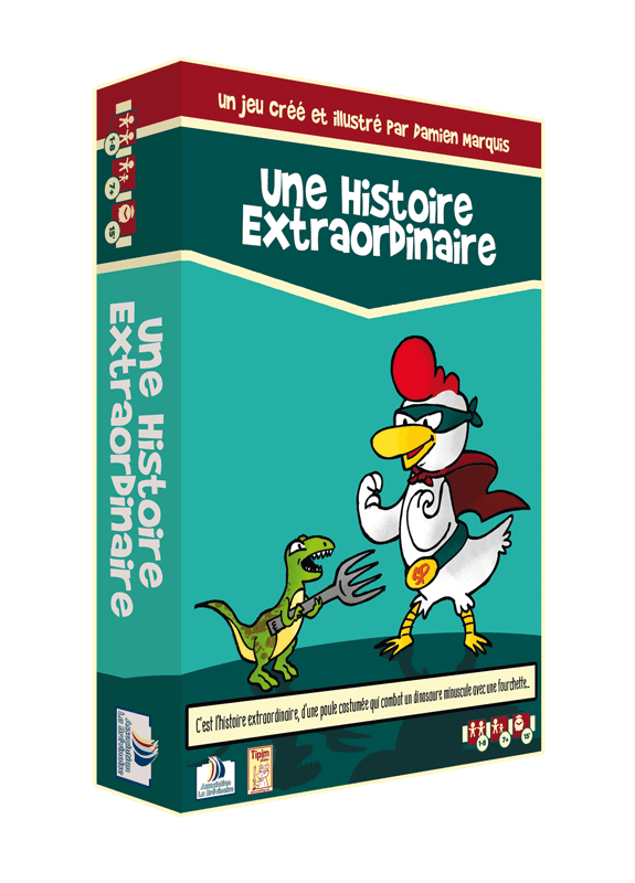 Boîte du jeu : Une Histoire Extraordinaire