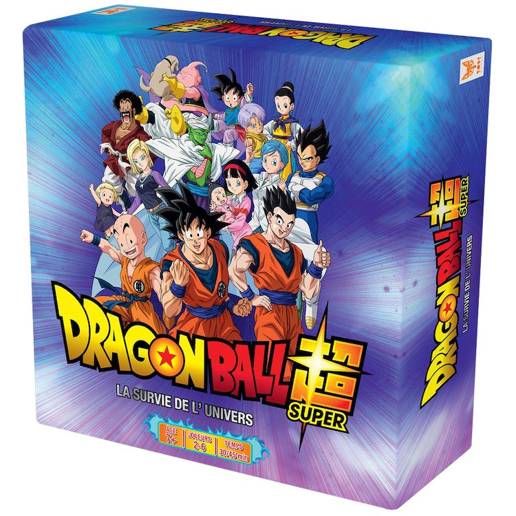 Boîte du jeu : Dragon Ball Super - La survie de l'Univers