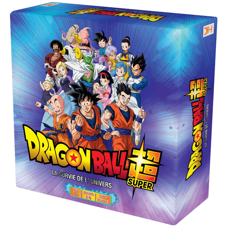 Boîte du jeu : Dragon Ball Super - La survie de l'Univers