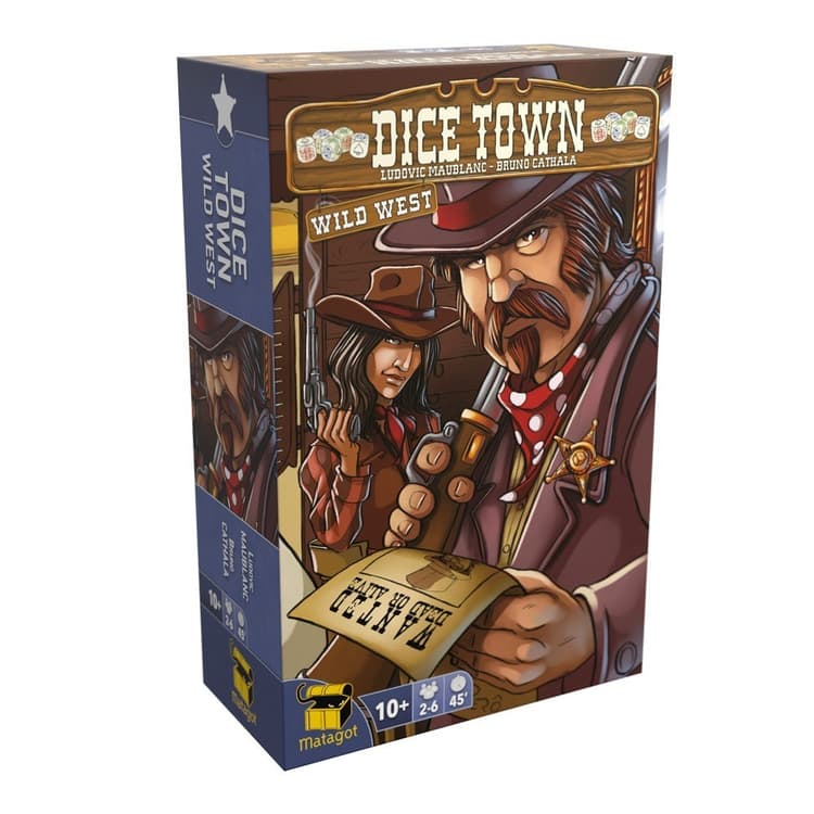 Boîte du jeu : Dice Town - Wild West