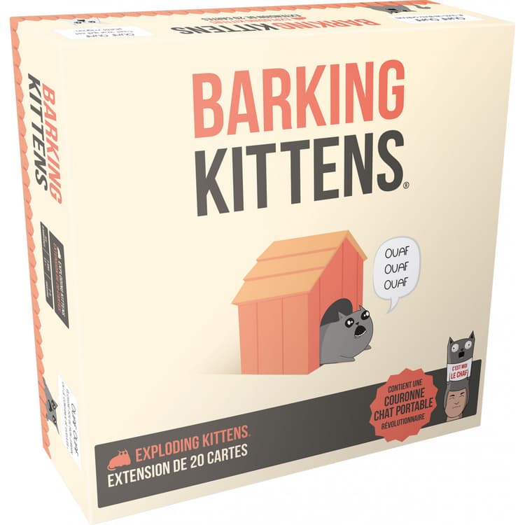 Boîte du jeu : Exploding Kittens: Barking Kittens