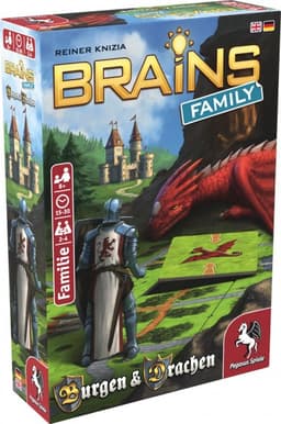 Couverture de Brains Family : Châteaux et Dragons