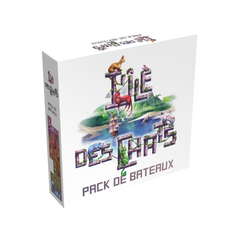 Boîte du jeu : L'Ile des Chats - Pack de Bateaux