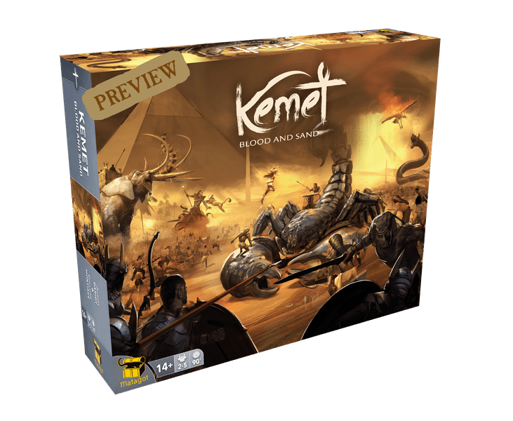 Boîte du jeu : Kemet - Blood and Sand