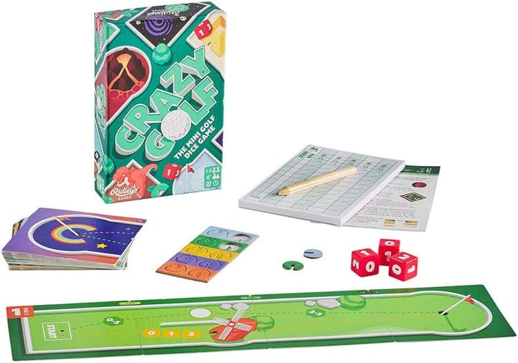 Boîte du jeu : Crazy Golf