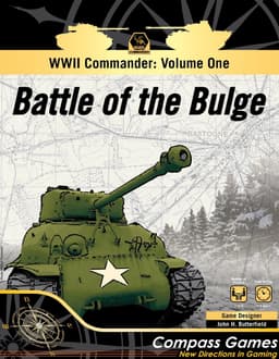 Couverture de WWII Commander Volume One: Battle of the Bulge
